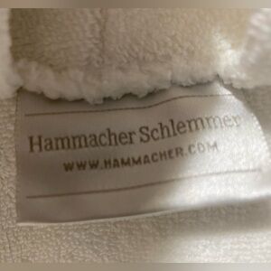 HAMMACHER SCHLEMMER GENUINE LUXURY TURKISH COTTON ROBE XS WHITE (EXCELLENT COND)